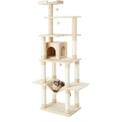 Frisco 78-in Faux Fur Cat Tree & Condo 8 Frisco 78-in Faux Fur Cat Tree & Condo -Frisco 128068 PT1. AC SS1800 V1505930986