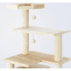 Frisco 78-in Faux Fur Cat Tree & Condo 11 Frisco 78-in Faux Fur Cat Tree & Condo -Frisco 128068 PT4. AC SS1800 V1505930980
