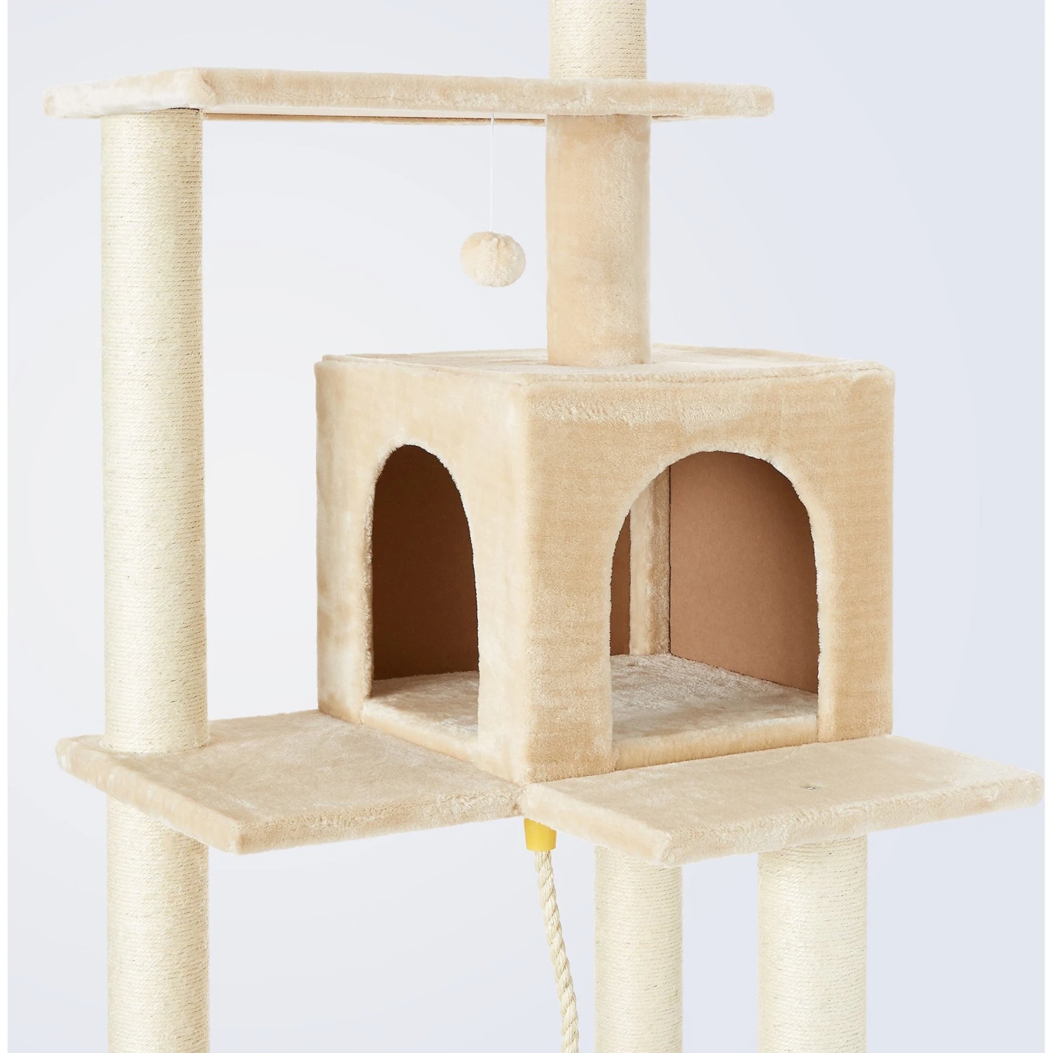 Frisco 78-in Faux Fur Cat Tree & Condo 6 Frisco 78-in Faux Fur Cat Tree & Condo - Image 4