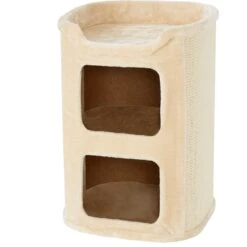 Frisco 24-in 2-Story Faux Fur Cat Condo 13 Frisco 24-in 2-Story Faux Fur Cat Condo -Frisco 128083 PT5. AC SS1800 V1584453167