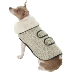 Frisco Manhattan Tweed Dog & Cat Coat