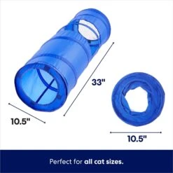 Frisco Foldable Play Tunnel With Mesh Cat Toy -Frisco 166385 PT1. AC SS1800 V1686579154