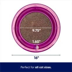 Frisco Scratch & Roll Scratcher Cat Toy With Catnip -Frisco 166516 PT1. AC SS1800 V1686579563