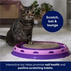 Frisco Scratch & Roll Scratcher Cat Toy With Catnip -Frisco 166516 PT4. AC SS1800 V1686580077
