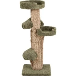 Frisco 49-in Tree-Shaped Real Carpet Wooden Cat Tree 8 Frisco 49-in Tree-Shaped Real Carpet Wooden Cat Tree -Frisco 208944 PT2. AC SS1800 V1647632784