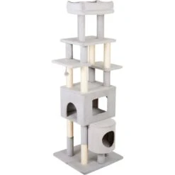 Frisco 71-in Faux Fur Cat Tree & Condo -Frisco 236553 PT2. AC SS1800 V1637694220