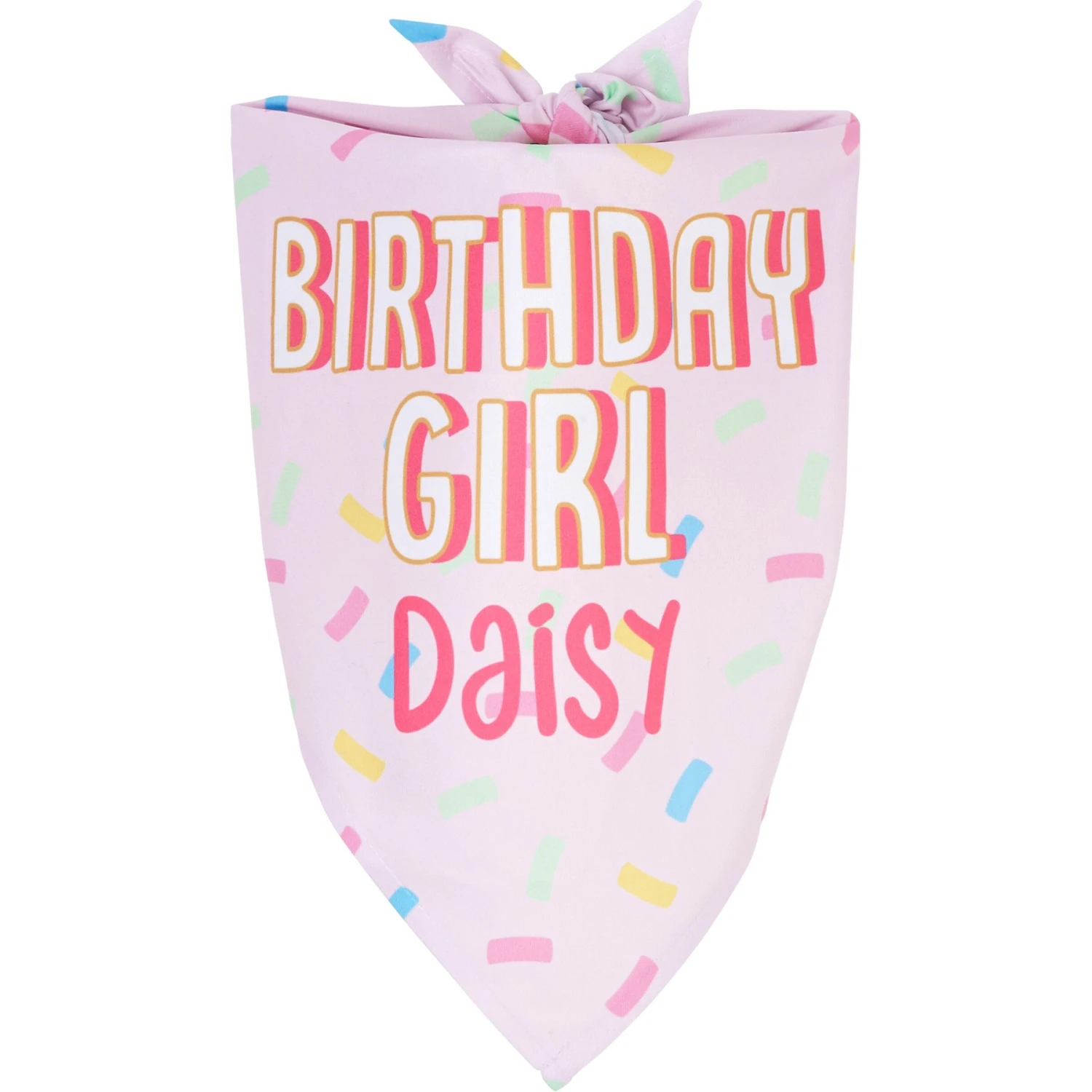 Frisco Birthday Girl Personalized Dog & Cat Bandana 3 Frisco Birthday Girl Personalized Dog & Cat Bandana