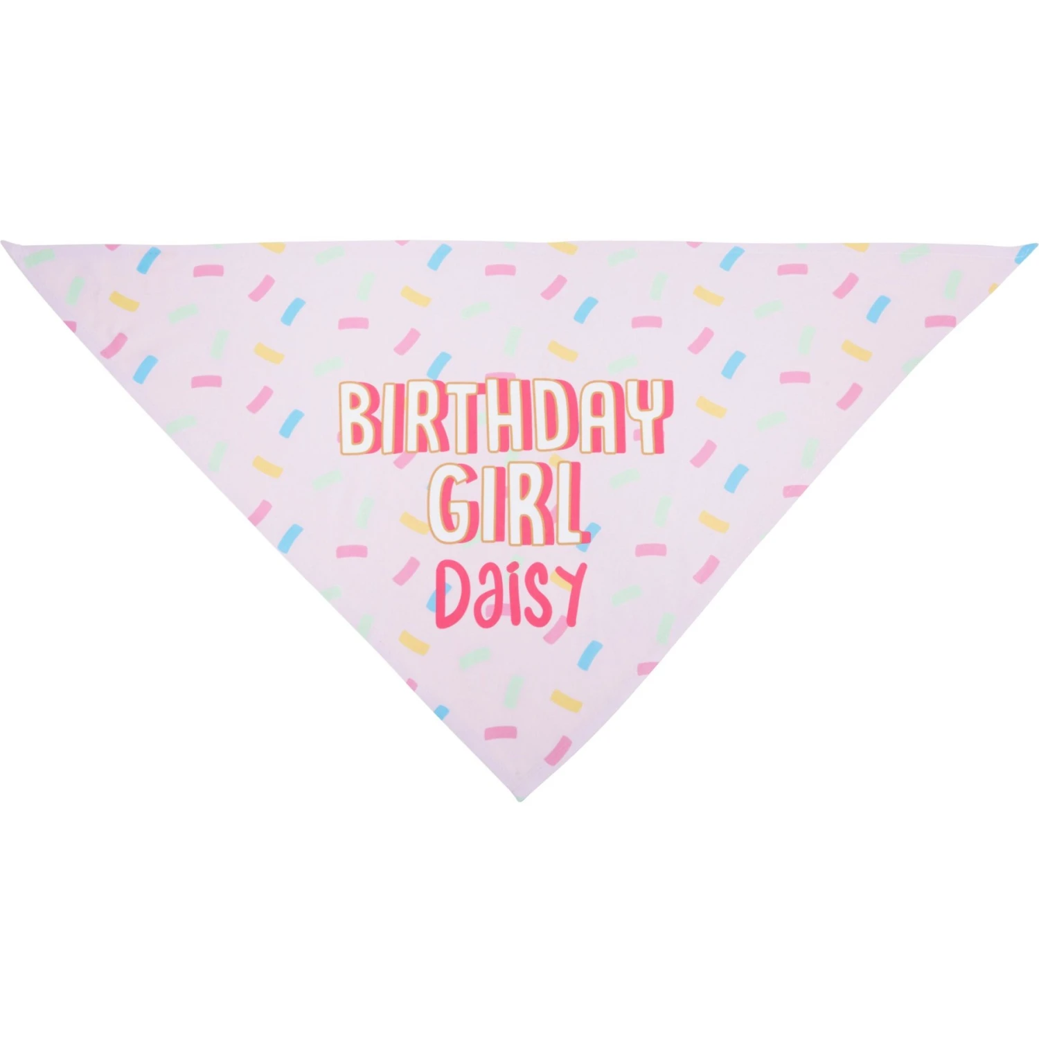 Frisco Birthday Girl Personalized Dog & Cat Bandana 6 Frisco Birthday Girl Personalized Dog & Cat Bandana - Image 4