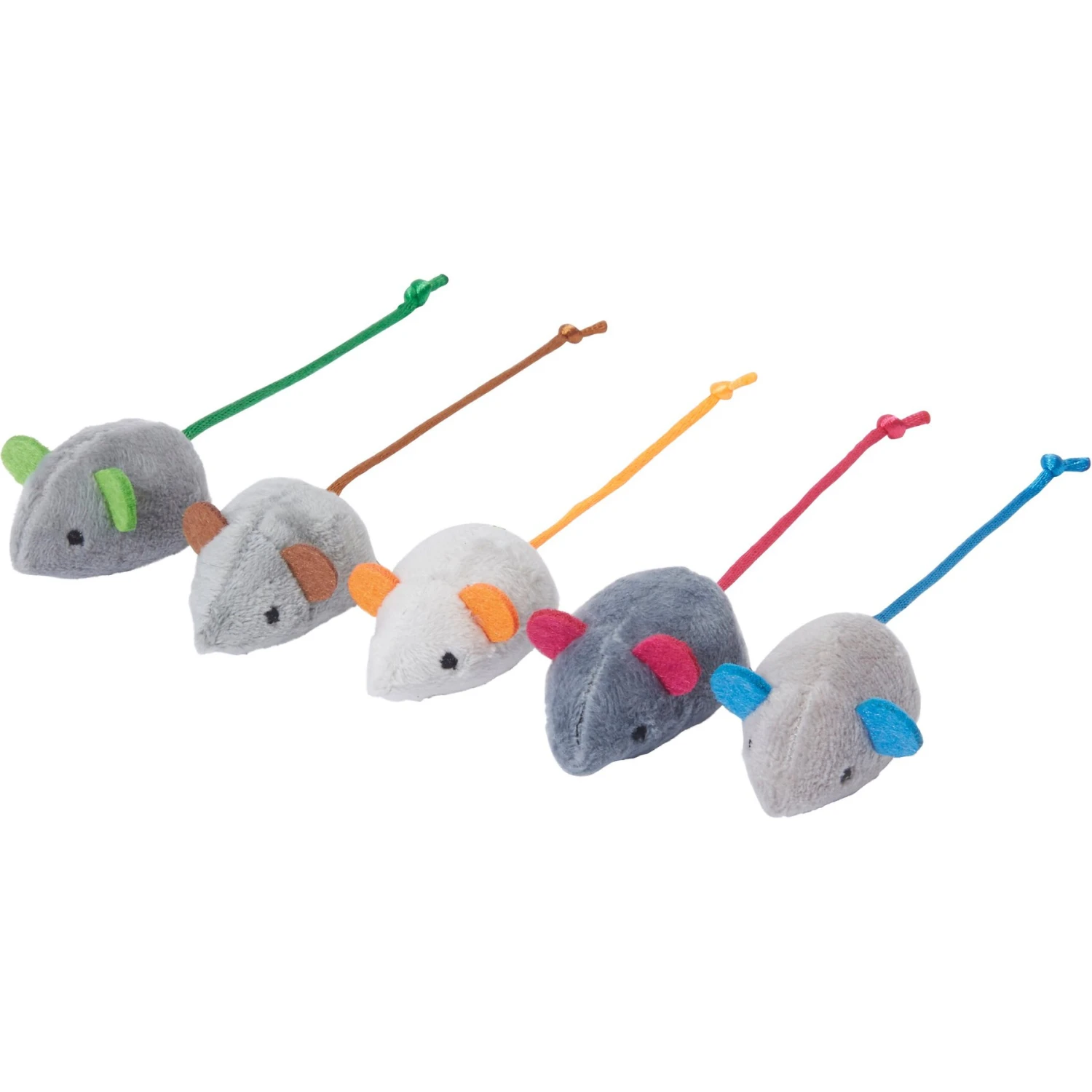 Frisco Mice Plush Cat Toy With Catnip 3 Frisco Mice Plush Cat Toy With Catnip