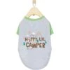 Frisco Happy Lil' Camper Dog & Cat T-Shirt -Frisco 248789 MAIN. AC SS1800 V1673304393