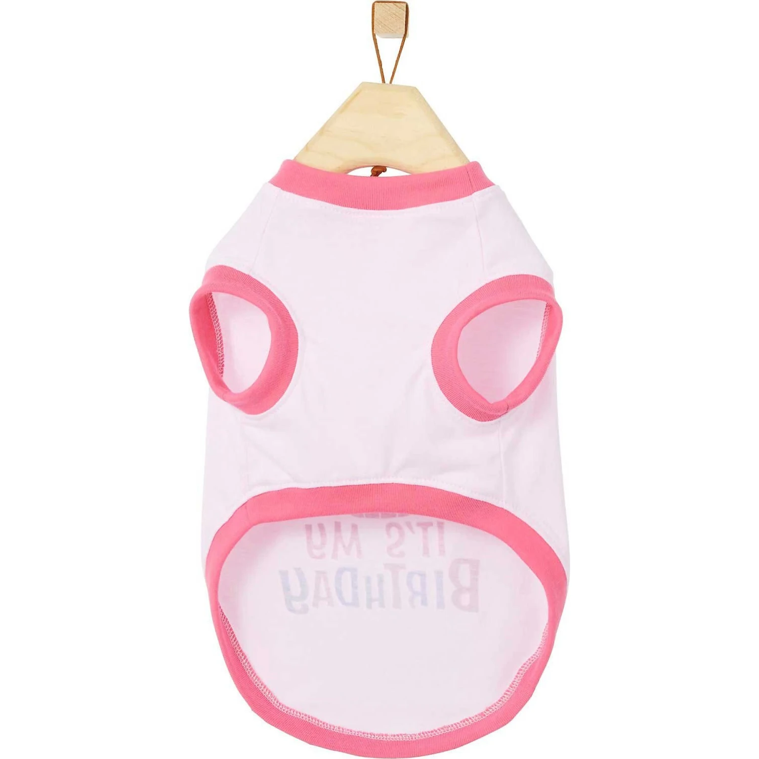 Frisco It's My Birthday Dog & Cat T-Shirt, Pink 6 Frisco It's My Birthday Dog & Cat T-Shirt, Pink - Image 4