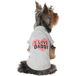 Frisco I Love Daddy Dog & Cat T-Shirt, Gray 12 Frisco I Love Daddy Dog & Cat T-Shirt, Gray -Frisco 249263 PT3. AC SS1800 V1624618359