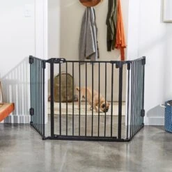 Frisco Steel 3-Panel Configurable Dog Gate, 30-in -Frisco 250607 PT3. AC SS1800 V1616073696