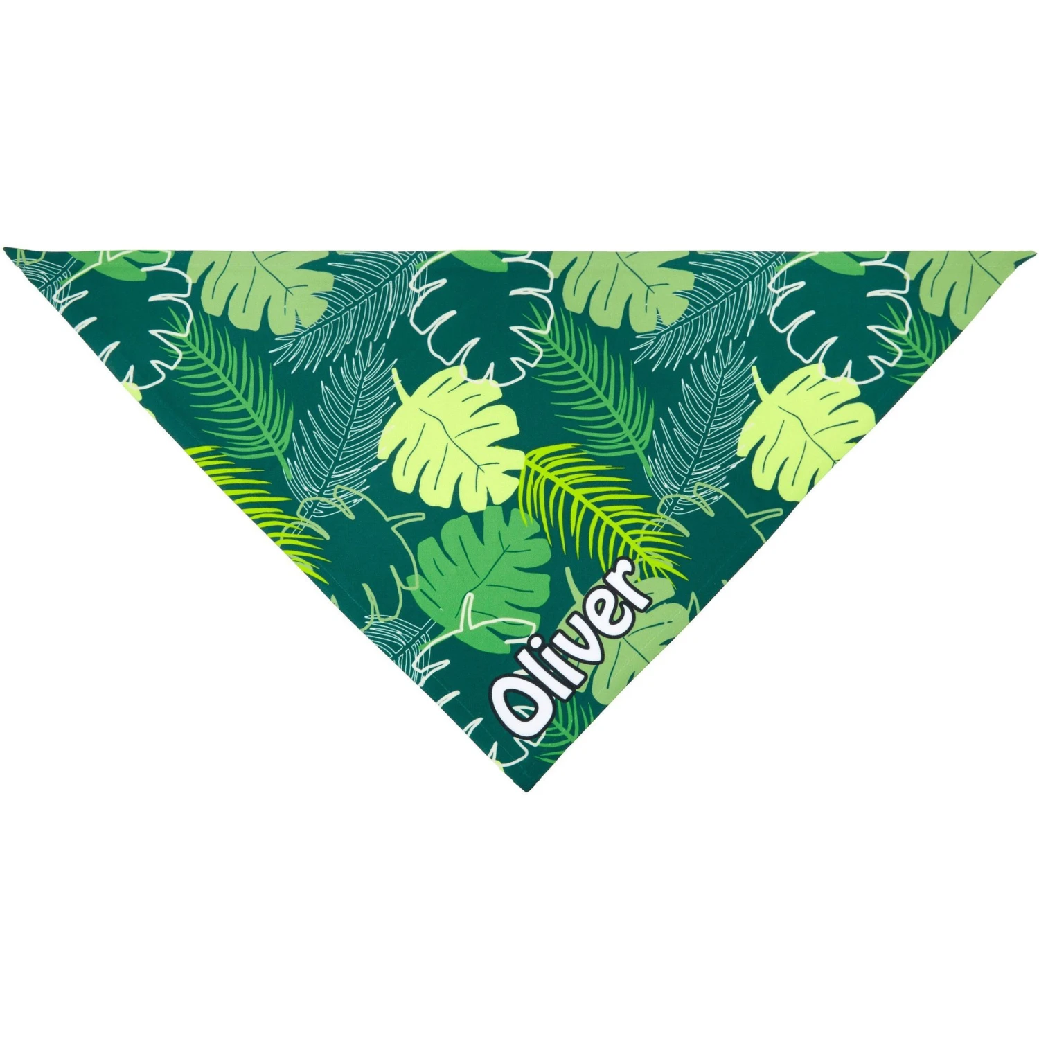 Frisco Tropical Palms Personalized Dog & Cat Bandana 5 Frisco Tropical Palms Personalized Dog & Cat Bandana - Image 3
