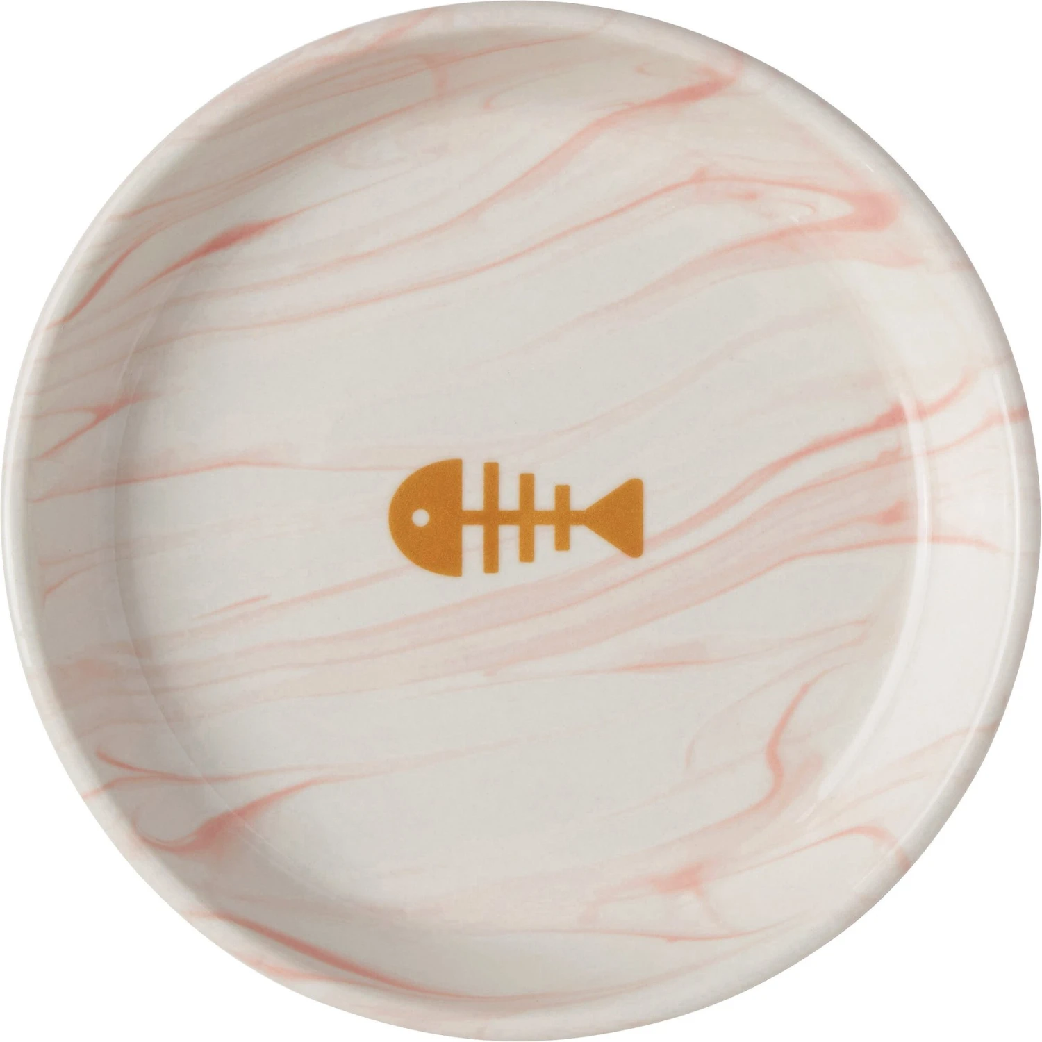 Frisco Marble Design Non-skid Ceramic Cat Bowl 6 Frisco Marble Design Non-skid Ceramic Cat Bowl - Image 4