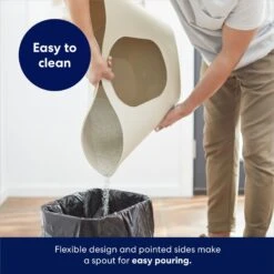 Frisco Leaf High-Sided Cat Litter Box, Large 10 Frisco Leaf High-Sided Cat Litter Box, Large -Frisco 258782 PT3. AC SS1800 V1675279642