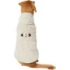 Frisco Lightweight Soft Sherpa Dog & Cat Coat, Oatmeal -Frisco 268328 MAIN. AC SS1800 V1628773955