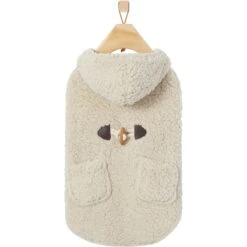 Frisco Lightweight Soft Sherpa Dog & Cat Coat, Oatmeal 12 Frisco Lightweight Soft Sherpa Dog & Cat Coat, Oatmeal -Frisco 268328 PT4. AC SS1800 V1628779618
