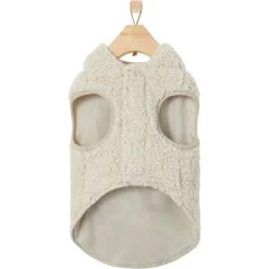 Frisco Lightweight Soft Sherpa Dog & Cat Coat, Oatmeal 13 Frisco Lightweight Soft Sherpa Dog & Cat Coat, Oatmeal -Frisco 268328 PT5. AC SS1800 V1628779720