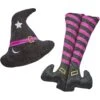 Frisco Halloween Witch Hat & Legs Plush Cat Toy With Catnip, 2 Count -Frisco 270305 MAIN. AC SS1800 V1621948984