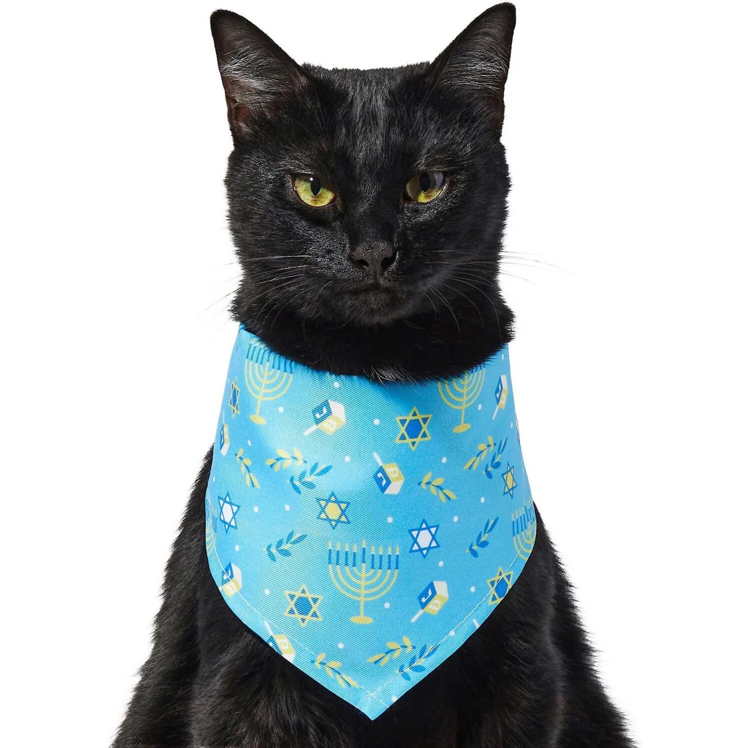 Frisco Festive Hanukkah Dog & Cat Bandana 5 Frisco Festive Hanukkah Dog & Cat Bandana - Image 3