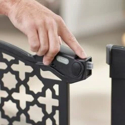 Frisco Metal Pattern Extra Wide Auto-close Dog Gate 8 Frisco Metal Pattern Extra Wide Auto-close Dog Gate -Frisco 280285 PT4. AC SS1800 V1627400531