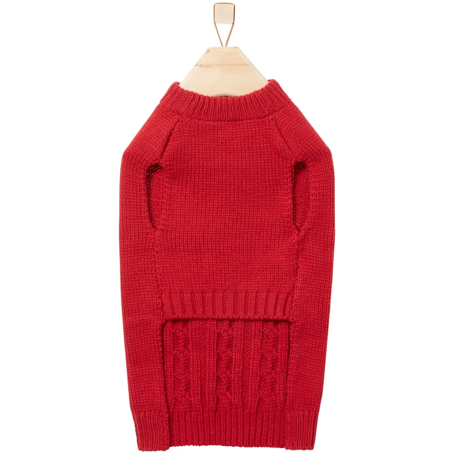 Frisco Personalized Dog & Cat Cable Knitted Sweater 7 Frisco Personalized Dog & Cat Cable Knitted Sweater - Image 5