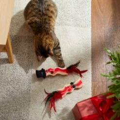 Frisco Holiday Bacon Plush Cat Toy With Catnip, 2 Count -Frisco 287377 PT3. AC SS1800 V1632773555