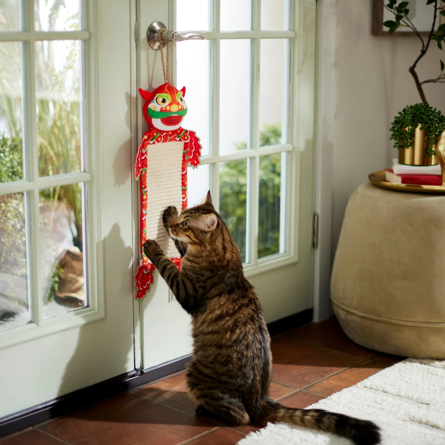 Frisco Lunar New Year Dragon Scratcher Cat Toy 5 Frisco Lunar New Year Dragon Scratcher Cat Toy - Image 3