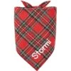 Frisco Tartan Plaid Embroidered Personalized Dog & Cat Bandana -Frisco 301157 MAIN. AC SS1800 V1628011946
