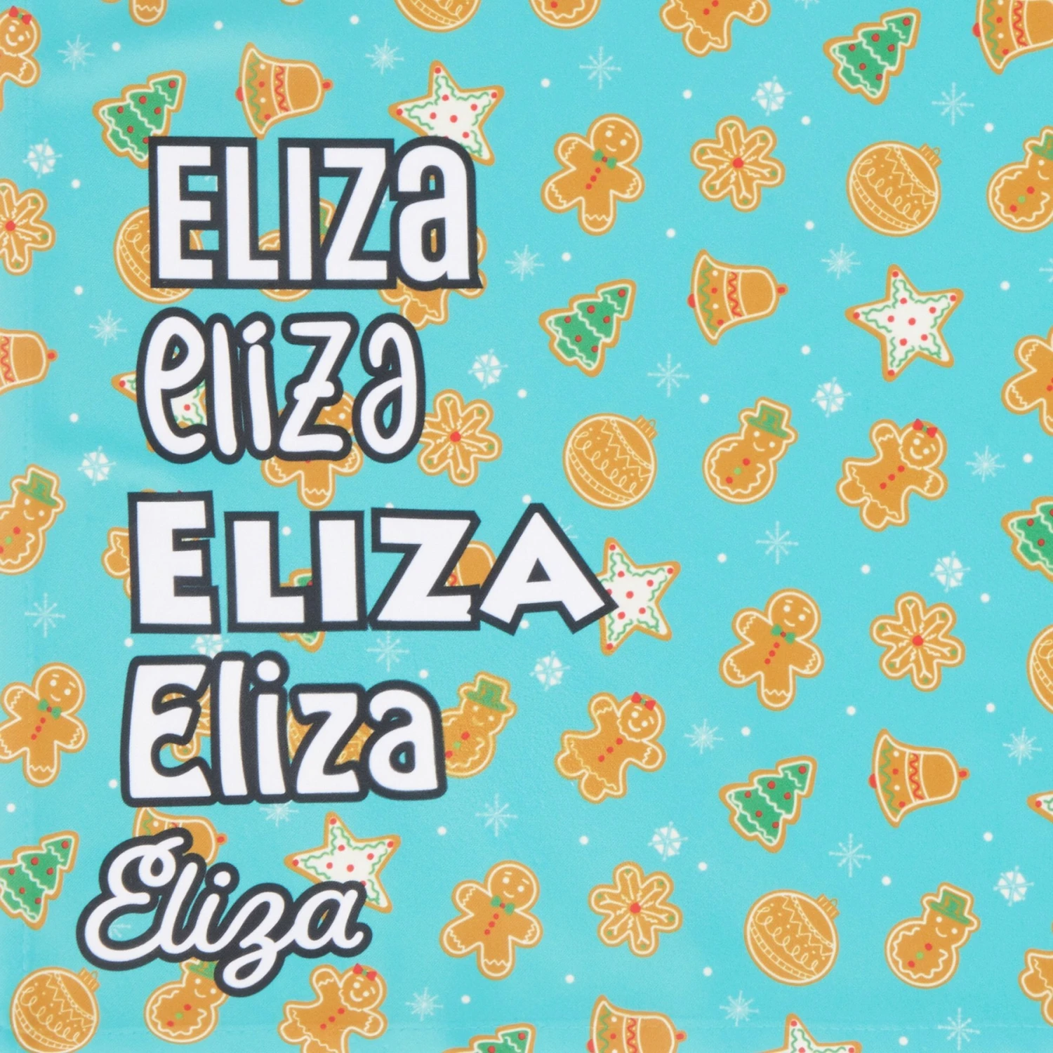 Frisco Gingerbread Cookie Personalized Dog & Cat Bandana 7 Frisco Gingerbread Cookie Personalized Dog & Cat Bandana - Image 5