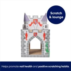 Frisco Castle Cardboard Cat House, 2-Story 10 Frisco Castle Cardboard Cat House, 2-Story -Frisco 308822 PT2. AC SS1800 V1689354927