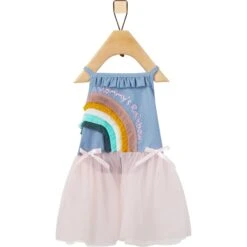 Frisco Rainbow Denim Dog & Cat Dress 11 Frisco Rainbow Denim Dog & Cat Dress -Frisco 312144 PT3. AC SS1800 V1644526358