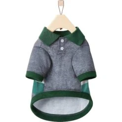 Frisco Green Striped Polo Dog & Cat Shirt 16 Frisco Green Striped Polo Dog & Cat Shirt -Frisco 315091 PT5. AC SS1800 V1646435818