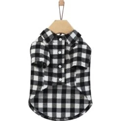 Frisco Black Plaid Dog & Cat Shirt -Frisco 353682 PT4. AC SS1800 V1659726657