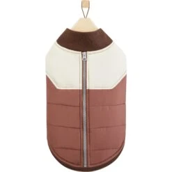 Frisco Lightweight Colorblock Puffer Dog & Cat Jacket -Frisco 353809 PT4. AC SS1800 V1661278460