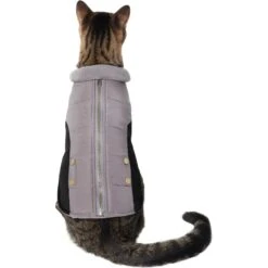 Frisco Mediumweight Faux Zipper Dog & Cat Jacket