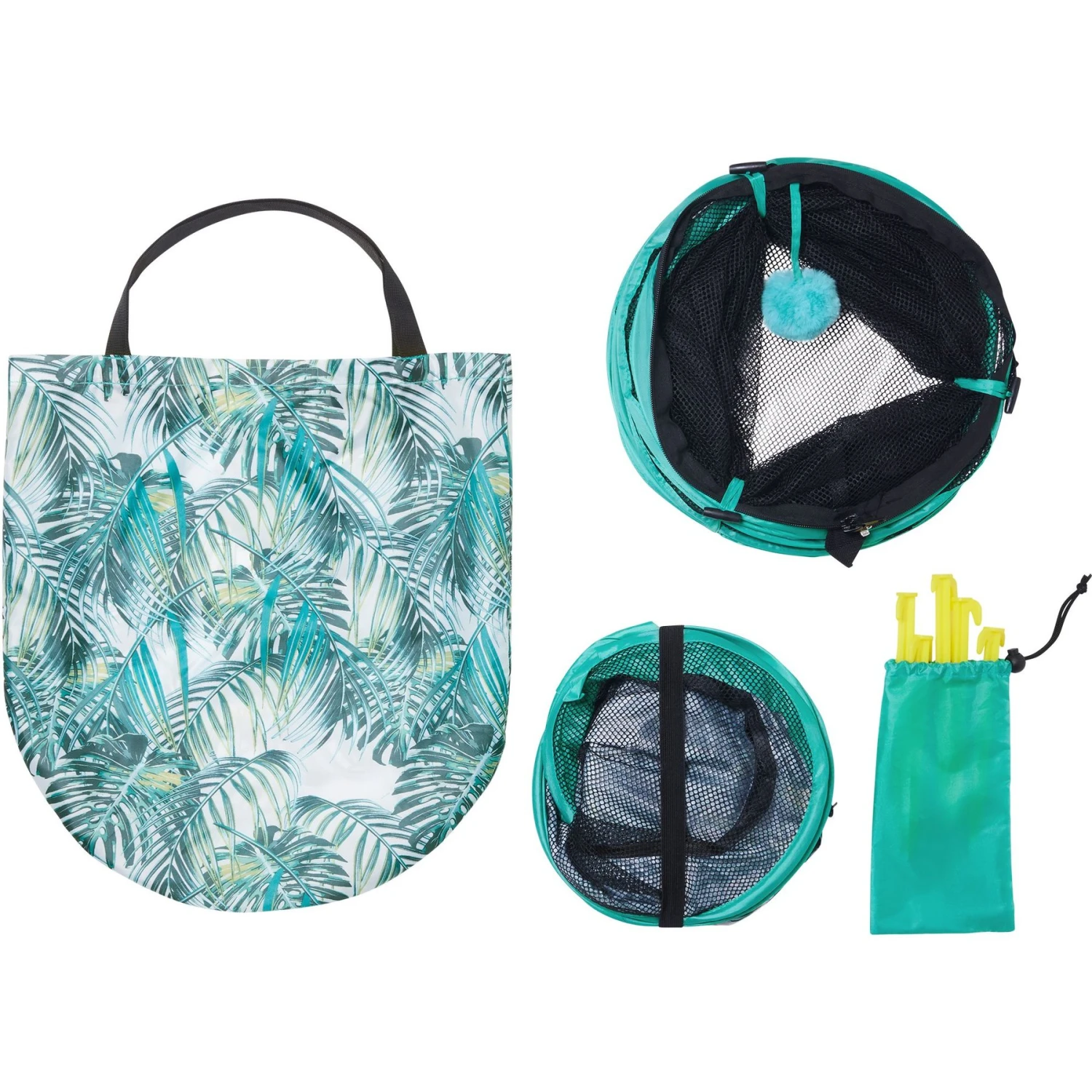 Frisco Mesh Outdoor Extra Tall Pop-up Cat Playpen & Tunnel 5 Frisco Mesh Outdoor Extra Tall Pop-up Cat Playpen & Tunnel - Image 3