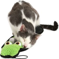 Frisco Natural Catnip & Hartz Cattraction Silver Vine & Catnip Gator Cat Scratcher Toy, Color Varies -Frisco 737470 PT8. AC SS1800 V1683212078