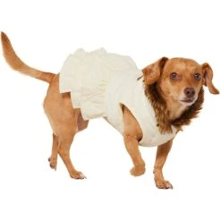 Frisco Medium Weight Quilted Ruffle Tiered Dog & Cat Dress -Frisco 744262 PT2. AC SS1800 V1703194436
