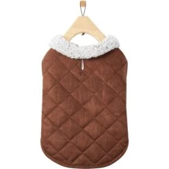 Frisco Medium Weight Quilted Dog & Cat Coat With Cozy Sherpa Lining -Frisco 744310 PT3. AC SS1800 V1692978554