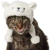Frisco Plush Polar Bear Dog & Cat Hat -Frisco 745614 MAIN. AC SS1800 V1694813843