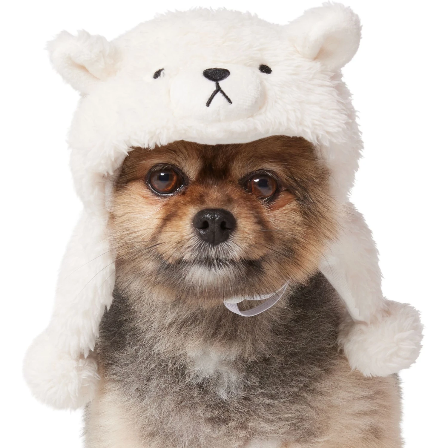 Frisco Plush Polar Bear Dog & Cat Hat 5 Frisco Plush Polar Bear Dog & Cat Hat - Image 3