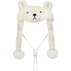 Frisco Plush Polar Bear Dog & Cat Hat 12 Frisco Plush Polar Bear Dog & Cat Hat -Frisco 745614 PT3. AC SS1800 V1694801956