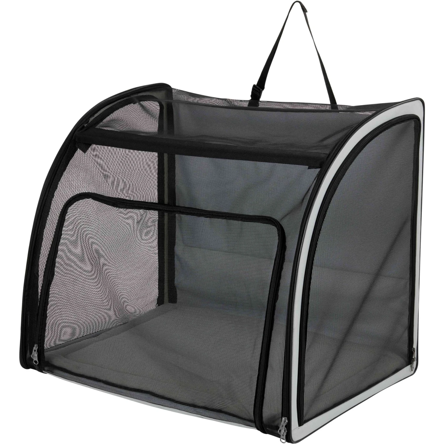 Frisco Travel Safety Dog & Cat Carrier & Pet Fit For Life Collapsible Portable Litter Box With Collapsible Bowl 4 Frisco Travel Safety Dog & Cat Carrier & Pet Fit For Life Collapsible Portable Litter Box With Collapsible Bowl - Image 2