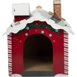 Frisco Holiday Gift Box Cardboard Cat House & Frisco Holiday Santa's Workshop Cardboard Cat House 18 Frisco Holiday Gift Box Cardboard Cat House & Frisco Holiday Santa's Workshop Cardboard Cat House -Frisco 986158 PT7. AC SS1800 V1698258405