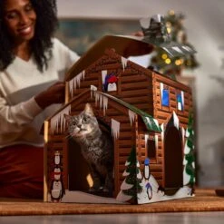 Frisco Holiday Log Cabin Cardboard Cat House & Frisco Holiday Christmas Tree Cardboard Cat House 15 Frisco Holiday Log Cabin Cardboard Cat House & Frisco Holiday Christmas Tree Cardboard Cat House -Frisco 986238 PT4. AC SS1800 V1698257790